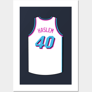 Udonis Haslem Miami Jersey Qiangy Posters and Art